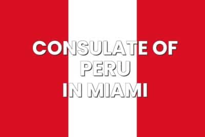 Consulate of Peru in Miami, Florida